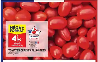 ALDI Tomates Cerises Allongées offre