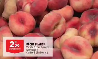ALDI Pêche Plate offre