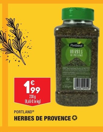 ALDI Portland Herbes de Provence offre