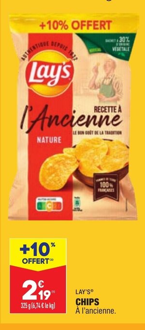 ALDI Lay's Chips offre