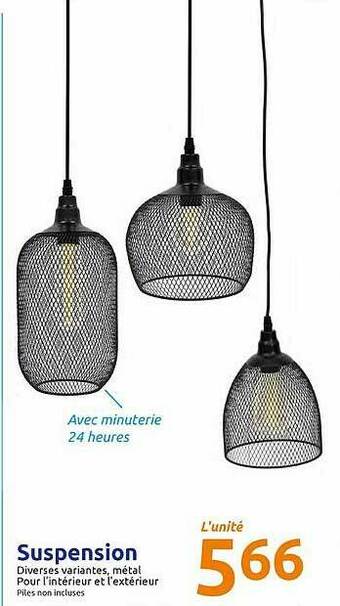 Action Suspension offre