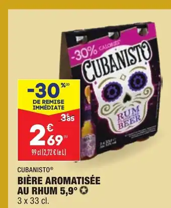 Cubanisto Bière Aromatisée Au Rhum 5,9