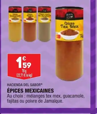 ALDI Épices Mexicaines offre