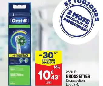 ALDI Oral-B Brossettes offre