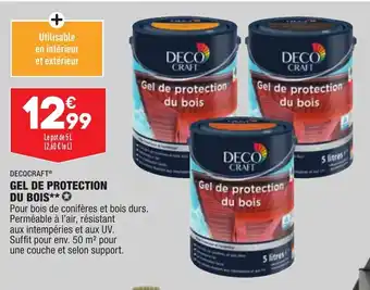 ALDI Gel de Protection Du Bois offre