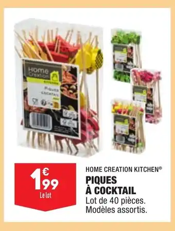 ALDI Piques à Cocktail offre