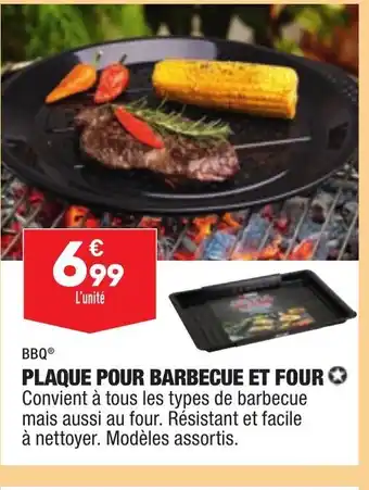 ALDI Plaque Pour Barbecue Et Four offre