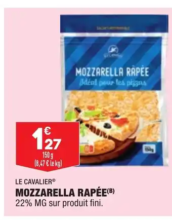 ALDI Mozzarella rapée offre