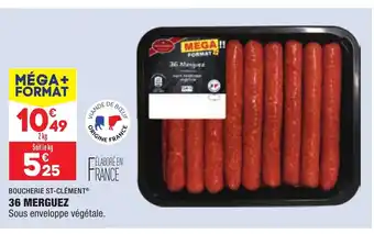 ALDI 36 Merguez offre