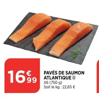 Bi1 Pavés de Saumon Atlantique offre