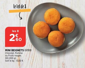Bi1 Mini Beignets offre