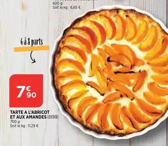 Bi1 Tarte A l'Abricot Et Aux Amandes offre
