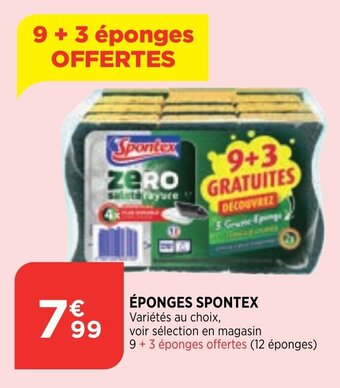 Bi1 Éponges Spontex offre