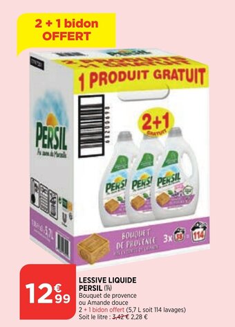 Bi1 Persil Lessive Liquide offre