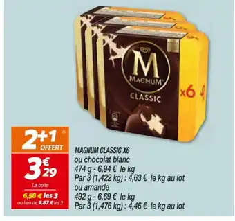 Netto Magnum Classic x6 offre