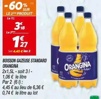 Netto Orangina Boisson Gazeuse Standard offre