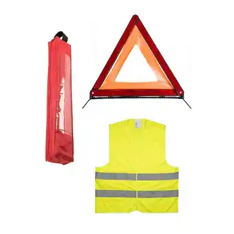 Norauto pack sécurité triangle + gilet norauto