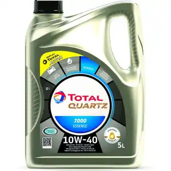 Norauto Total huile moteur total quartz 7000 10w40 essence 5 l offre