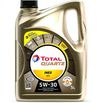 Norauto Total huile moteur total quartz ineo ecs 5w30 essence et diesel 5 l offre