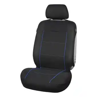 1er prix 1 housse universelle siĂšge avant 1er prix noir et bleu