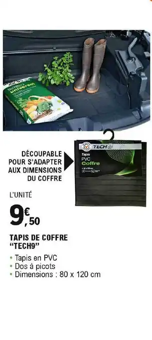E.Leclerc L'Auto Tapis De Coffre offre