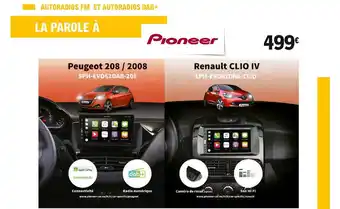 E.Leclerc L'Auto Autoradios Fm Et Autoradios Dab+ Pioneer offre