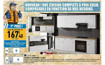 Brico Cash Cuisine A Composer Laura offre