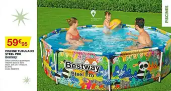 Bricomarché Piscine Tubulaire Steel Pro Bestway offre