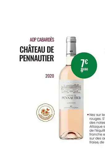 Nicolas Château De Pennautier offre