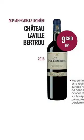 Nicolas Château Laville Bertrou offre