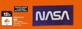 Netto NASA serviette de plage offre