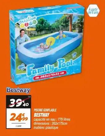Netto BESTWAY piscine gonflable offre