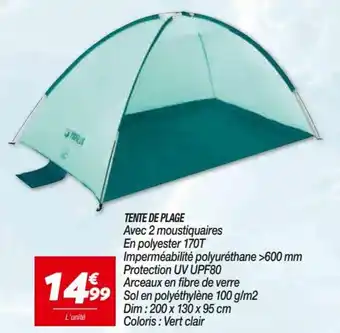 Netto Tente de plage offre