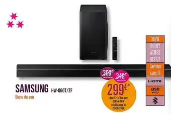 Group Digital Samsung Hw-q60t-zf Barre De Son offre