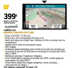 Camper 780 Garmin