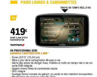 E.Leclerc L'Auto Go Professional 6250 Tomtom offre