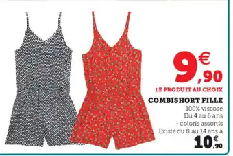 Hyper U Combishort fille offre