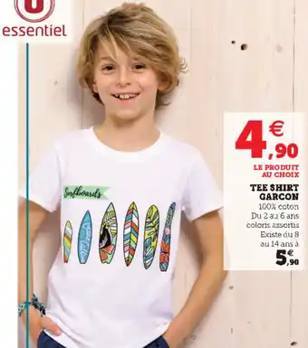 Hyper U Tee shirt garcon offre