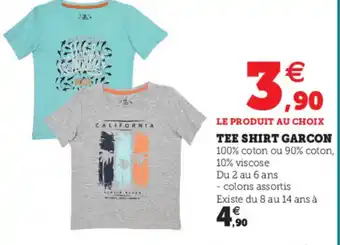 Hyper U Tee shirt garcon offre