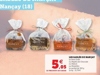 Super U Les Sablés de Nançay offre