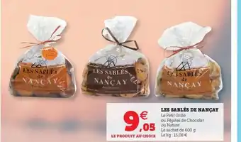 Super U Les Sablés de Nançay offre