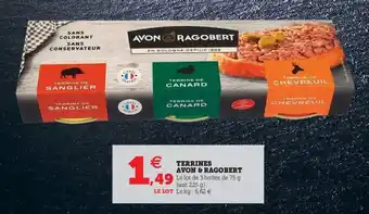 Terrines Avon & Ragobert