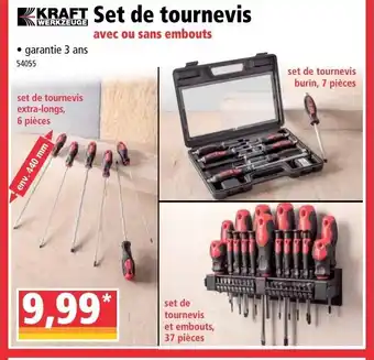 Norma Set de tournevis offre