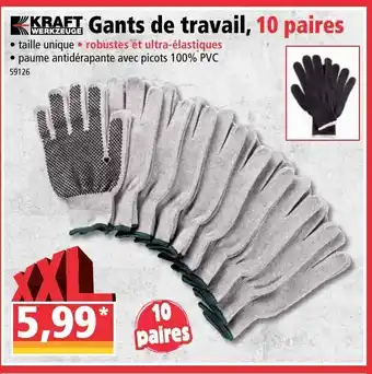 Norma Gants de travail offre