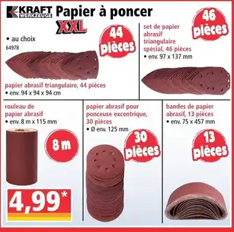 Norma Papier à poncer offre