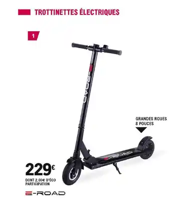 E.Leclerc L'Auto Trottinettes électrique E-road offre