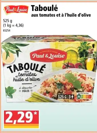 Norma Taboulé offre