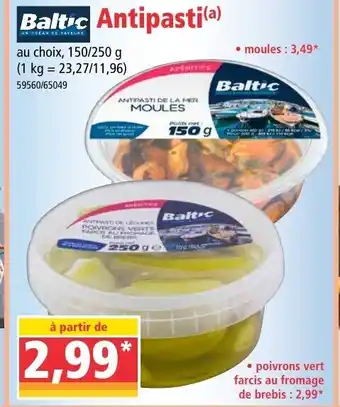 Norma Antipasti offre