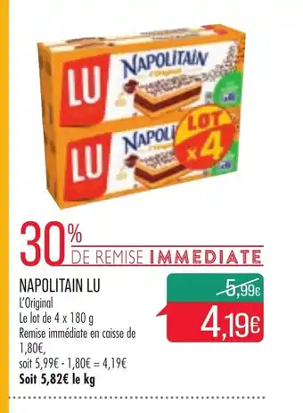Match Napolitain Lu offre