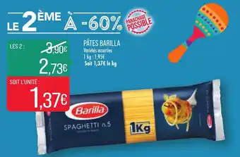 Match Pâtes Barilla offre